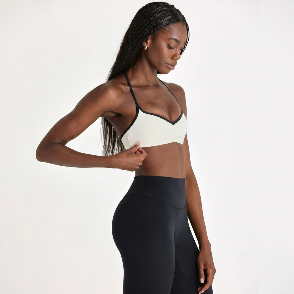 Sujetador Deportivo Soft Active - Color Marfil