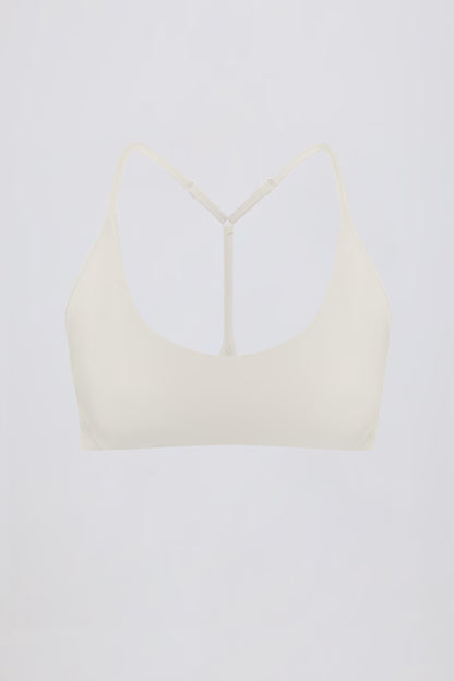 Brasier deportivo Soft Active Racerback en color avena