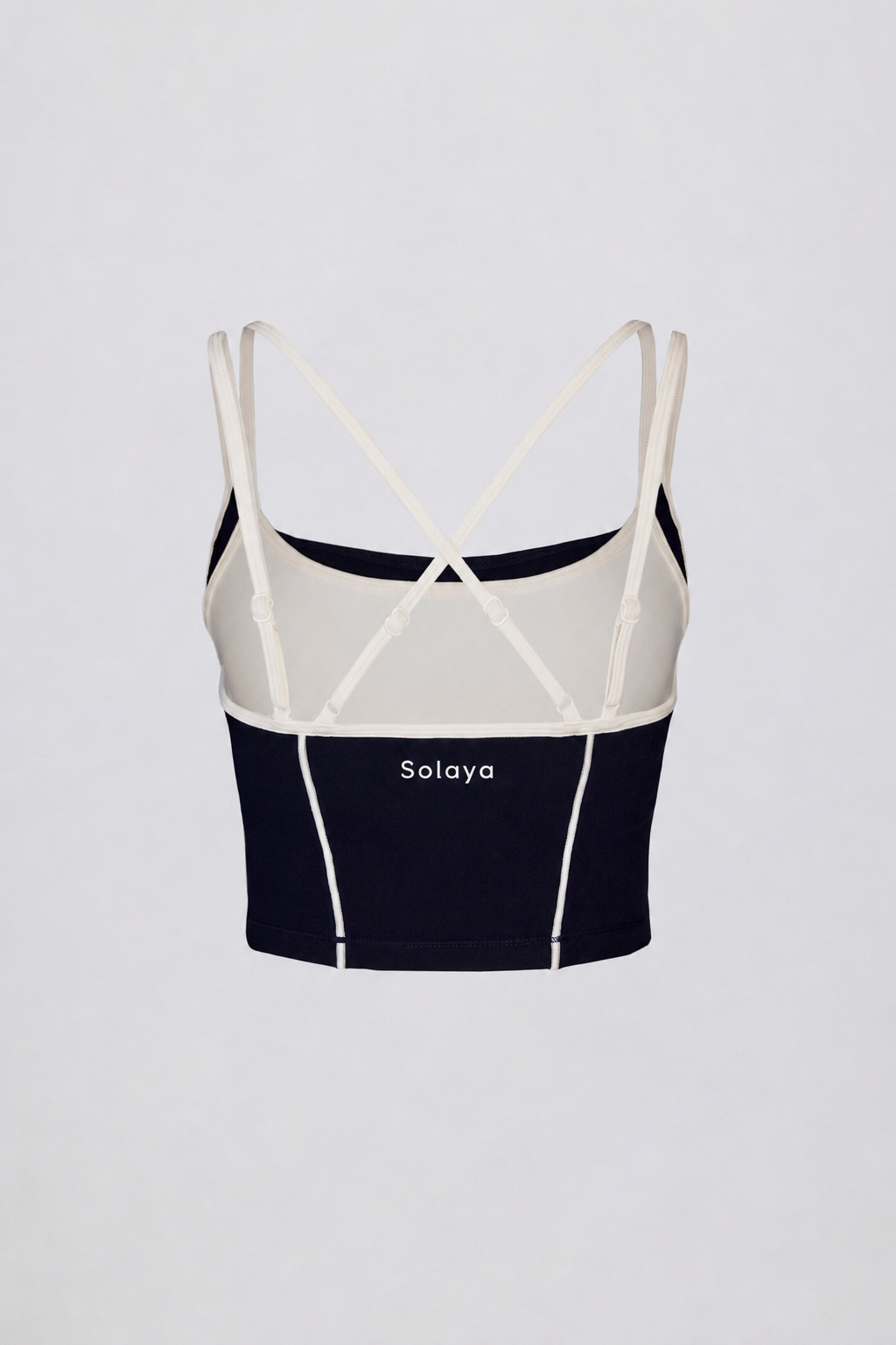 Camiseta sin mangas Soft Active de capas en color Midnight