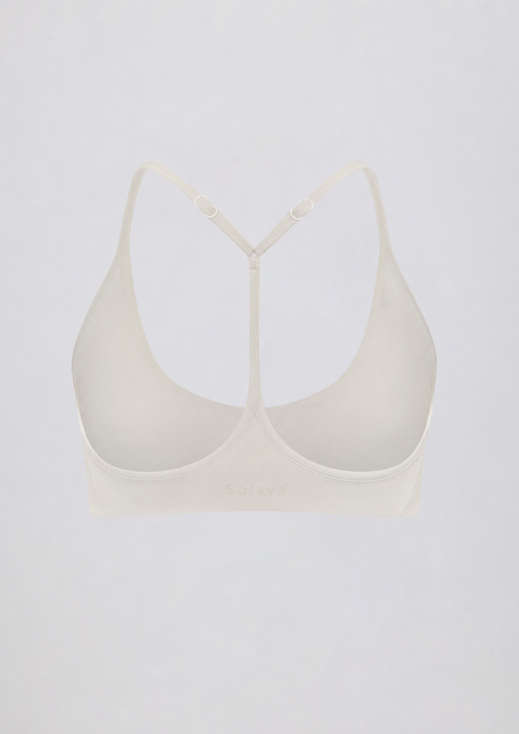 Brasier deportivo Soft Active Racerback en color avena
